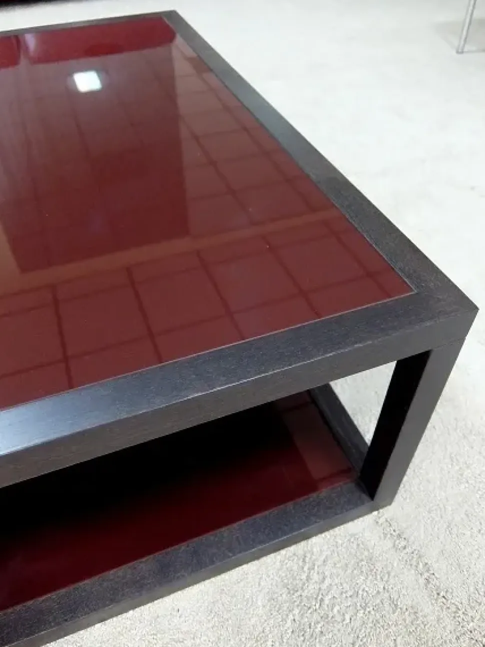 Tavolino Wengè in vetro Tonin casa sconto del 54%