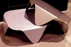 Tavolino Ycami Fold alluminio brown scontato del -35 %