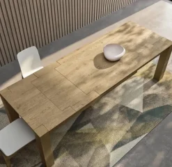 Tavolo Acheo * Fratelli mirandola in legno Rettangolare allungabile scontato 30%