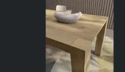 Tavolo Acheo * Fratelli mirandola in legno Rettangolare allungabile scontato 30%