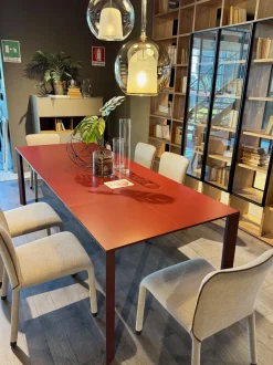 Tavolo Akashi Midj in laminato Quadrato allungabile scontato 40%