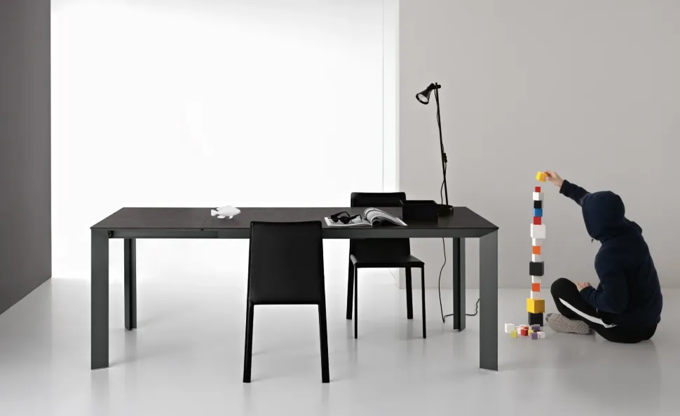 Tavolo allungabile Diamante 120 Point house a prezzo ribassato