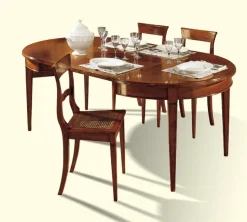 Tavolo allungabile Modello quadrifogli Artigianale