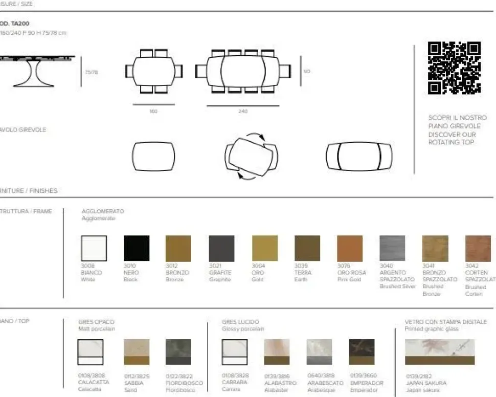 Tavolo allungabile Target point - calice di Target point a prezzo riservato