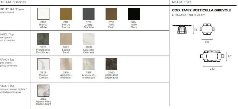 Tavolo allungabile Target point - cosmos di Target point a prezzo riservato