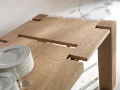 Tavolo allungabile Tavolo in rovere vecchio 160 x 90 Md work a prezzo ribassato