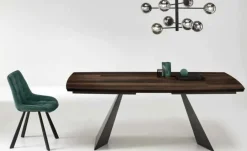 Tavolo allungabile Tavolo impiallacciato allungabile  Md work a prezzo ribassato