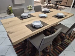 Tavolo Artigianale Massiccio rovere PREZZI OUTLET -30%