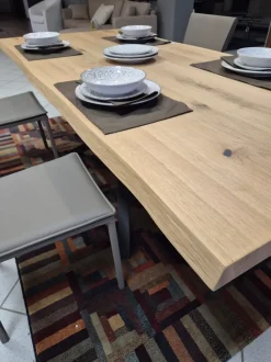 Tavolo Artigianale Massiccio rovere PREZZI OUTLET -30%