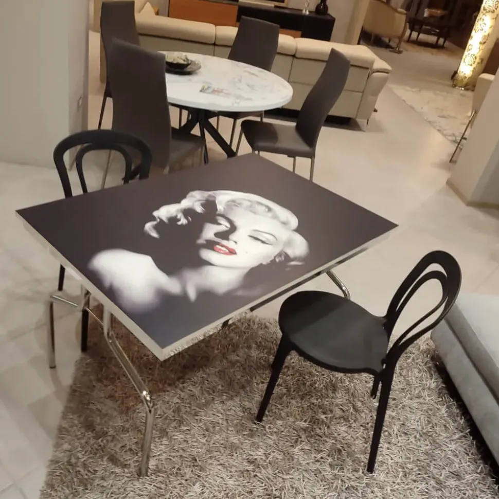 Tavolo Artigianale quadro tavolo a scomparsa marilyn PREZZI OUTLET -50%