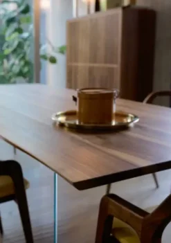 Tavolo B-174 674 Dale in legno Fisso