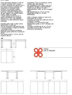 TAVOLO Bernini Piana bernini SCONTATO 58%