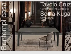 Tavolo Bontempi casa Cruz PREZZI OUTLET