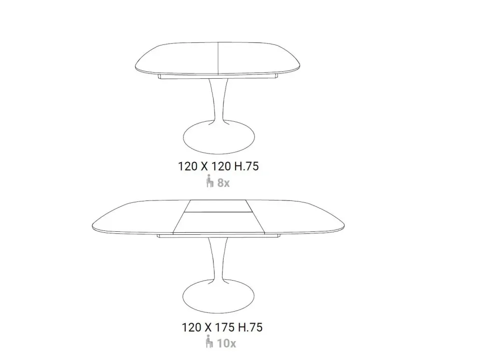 Tavolo Bravo Ozzio in OFFERTA OUTLET