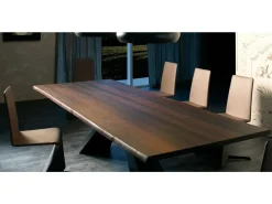 TAVOLO Cattelan Eliot wood SCONTATO a PREZZI OUTLET