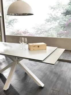 Tavolo Ceramico white Cucine store in OFFERTA OUTLET