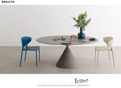 Tavolo Clay Desalto in altri materiali Fisso