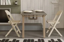 Tavolo Clever Slim in laminato rettangolare, offerta outlet!