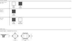 Tavolo con piano in altri materiali rotondo di Target point a PREZZO OUTLET