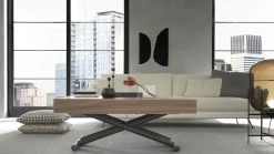 Tavolo con piano in legno sagomato di Altacom a PREZZO OUTLET