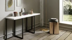 Tavolo con piano in legno rettangolare di Altacom a PREZZO OUTLET