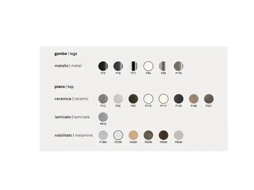 TAVOLO Connubia Baron SCONTATO a PREZZI OUTLET affrettati