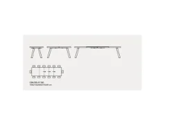 TAVOLO Connubia Bold SCONTATO a PREZZI OUTLET  affrettati