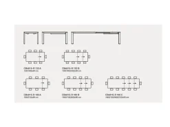 TAVOLO Connubia Dorian SCONTATO a PREZZI OUTLET affrettati