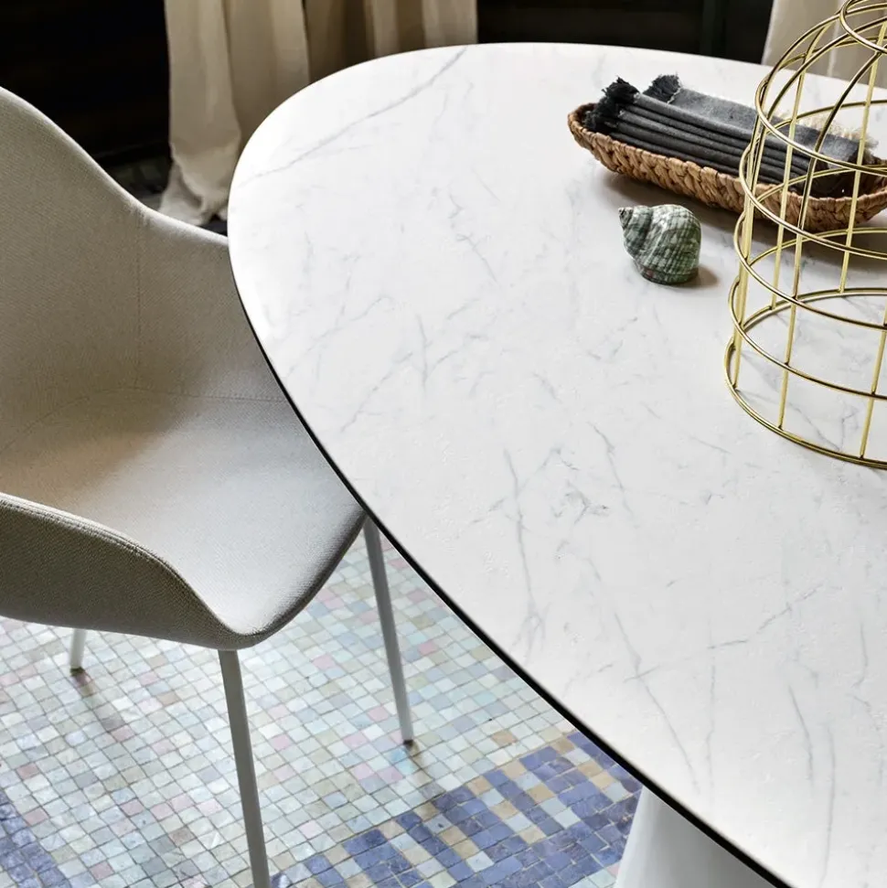 TAVOLO Connubia Ellisse ovale SCONTATO a PREZZI OUTLET