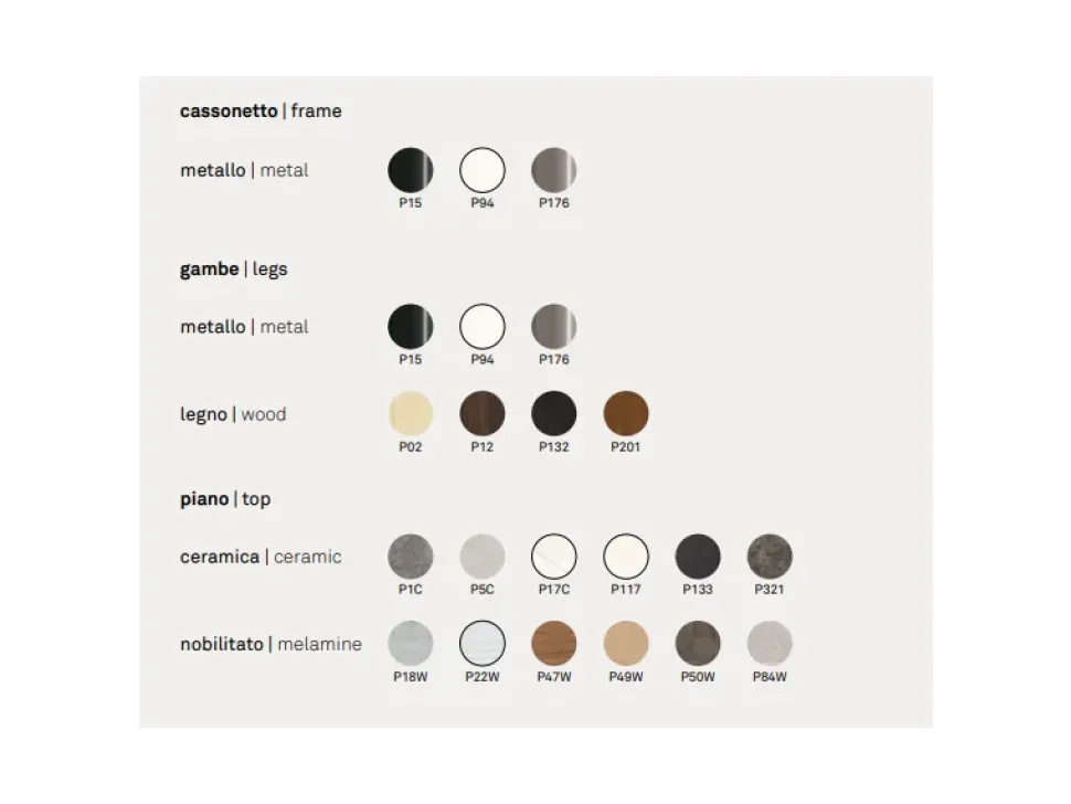 TAVOLO Connubia Lord SCONTATO a PREZZI OUTLET