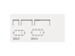 TAVOLO Connubia Sigma SCONTATO a PREZZI OUTLET affrettati