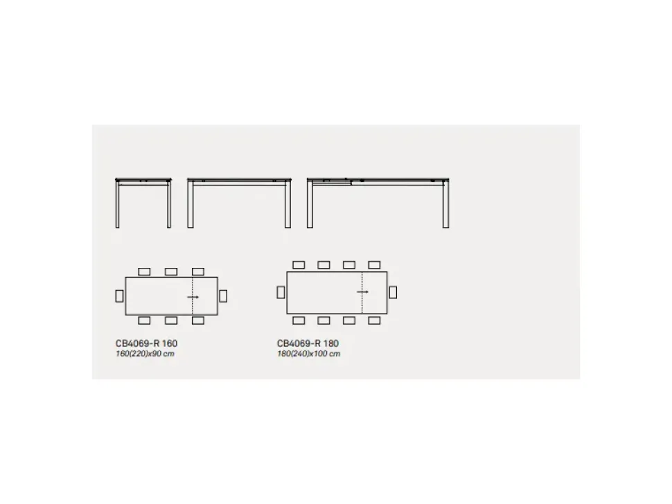 TAVOLO Connubia Sigma SCONTATO a PREZZI OUTLET affrettati
