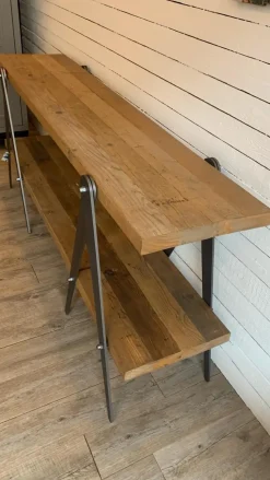 Tavolo consolle modello Console Dialma brown a prezzo scontato