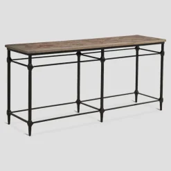 Tavolo consolle modello Montalcino Dialma brown a prezzo scontato