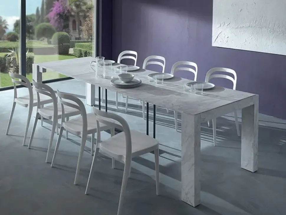 Tavolo consolle modello Micro Easyline in Offerta Outlet