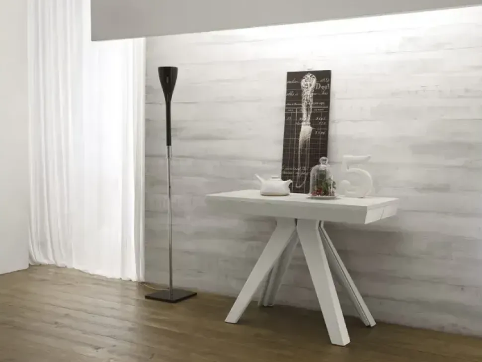 Tavolo consolle modello Tavolo-consolle mod.joker con 5 prolunghe in promo-sconto del 40% Zamagna a prezzo scontato