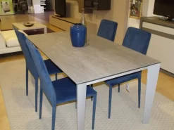 Tavolo Cruz Bontempi in ceramica Allungabile