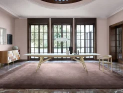 Tavolo D.859.1 Molteni & c in legno Fisso