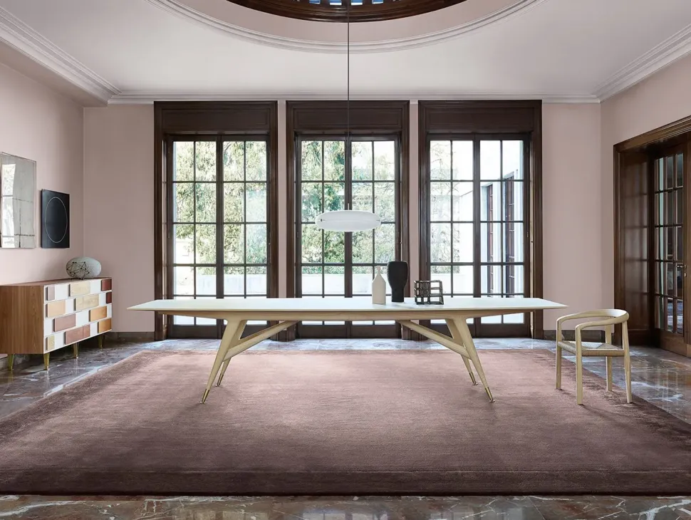 Tavolo D.859.1 Molteni & c in legno Fisso