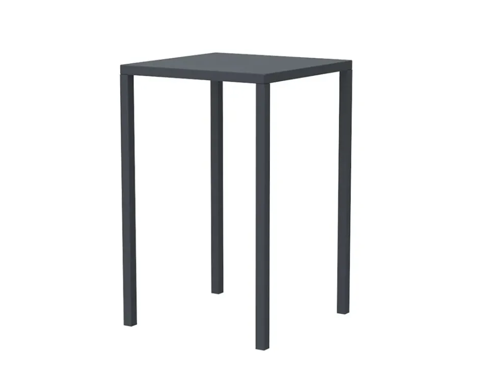 Tavolo da giardino modello Tavolo alto quatris 70 x 70 grigio antico - vermobil Vermobil in offerta