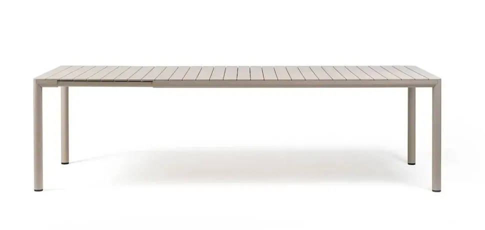 Tavolo da giardino Set tevere 210/275 con 8 tiberina nardi a marchio Nardi a prezzo scontato