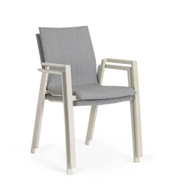 Tavolo da giardino Tavolo pascal allungabile 200/260 cm con 8 poltrone odeon rastin - bizzotto a marchio Bizzotto a prezzo ribassato