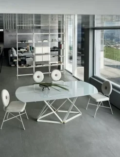 Tavolo Delta Bontempi in legno Fisso scontato 25%