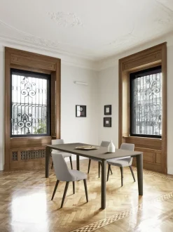 Tavolo Desco Sangiacomo in legno Rettangolare allungabile