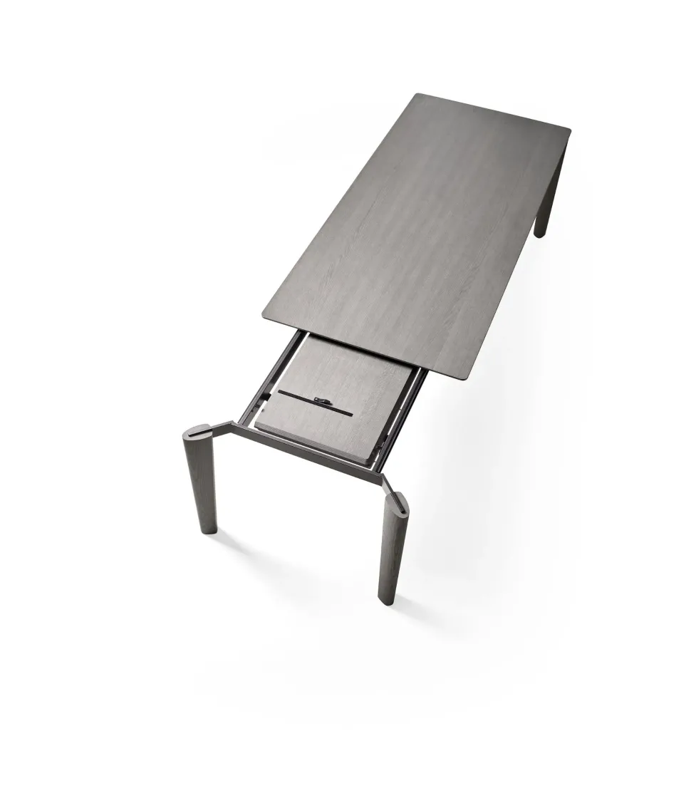 Tavolo Desco Sangiacomo in legno Rettangolare allungabile