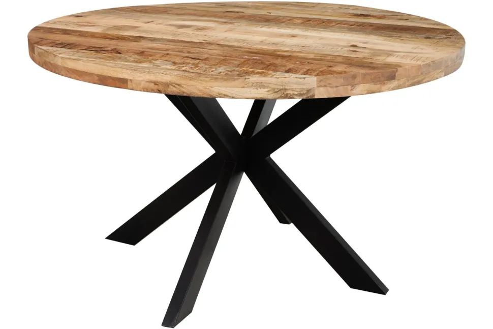 Tavolo Detroit - tavolo pranzo industrial diametro 130 di Outlet etnico scontato del 54%