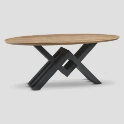 Tavolo Dialma brown Tavolo ovale PREZZI OUTLET -50%