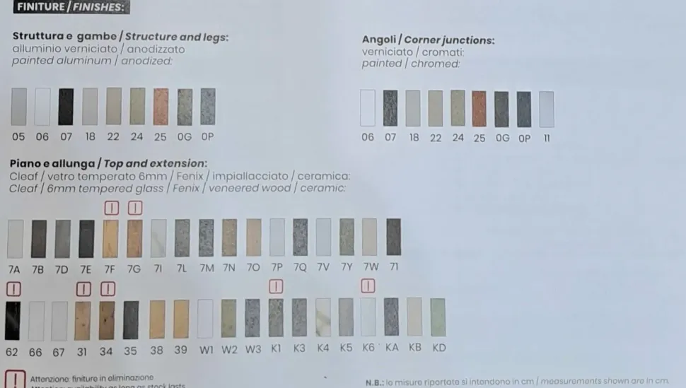 Tavolo Diamante di Point house scontato del 20%