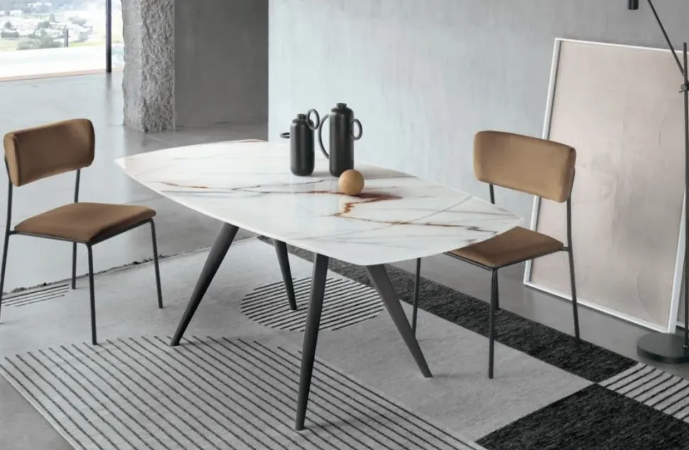 Tavolo Elica Sedit in laminato Allungabile