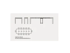 Tavolo Eminence Connubia a prezzo ribassato 35%